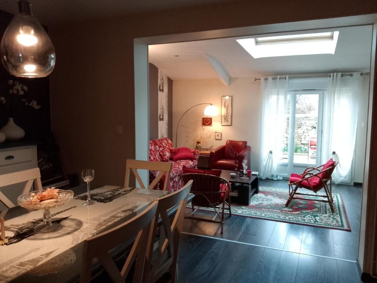 Appartement La tourterelle à La Rivière-Saint-Sauveur Extérieur photo