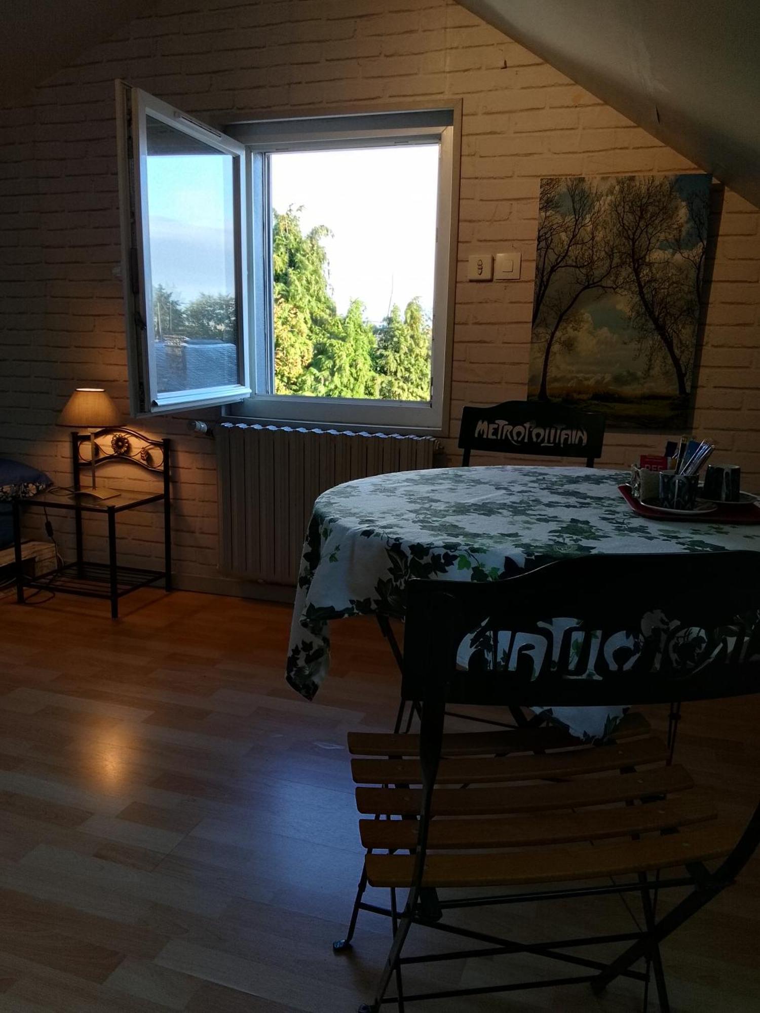 Appartement La tourterelle à La Rivière-Saint-Sauveur Extérieur photo